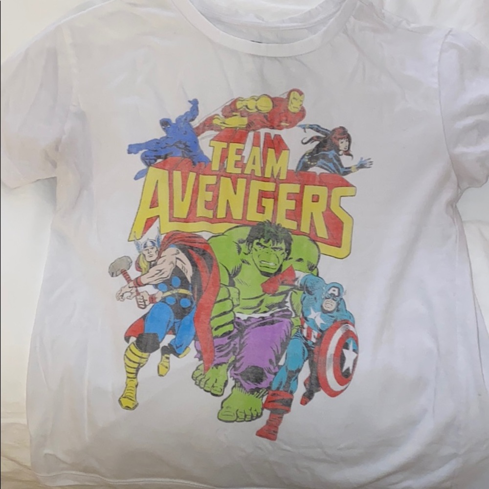 Faded Advengers T-shirt